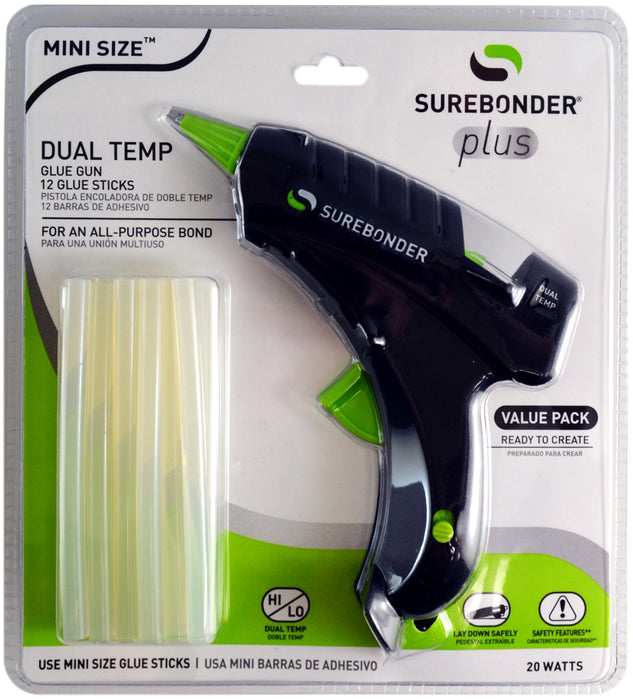 Surebonder Glue Gun Mini Dual Temp Kit 20 Watt | Surebonder