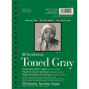 Strathmore 400 Series Toned Gray Sketch Paper Pads - Art Department LLC