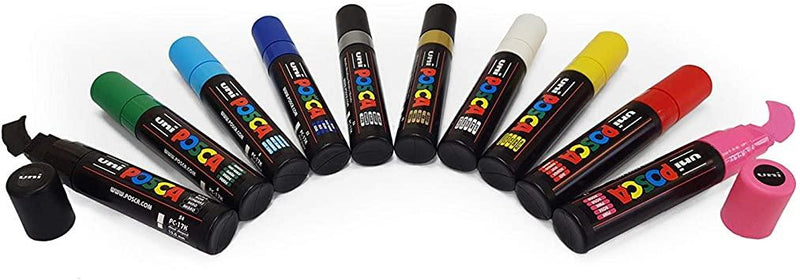 Posca PC - 17K Extra Broad Chisel Tip - Art Department LLC