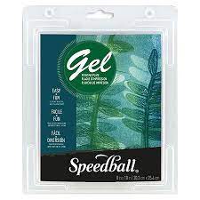 Speedball Gel Printing Plates - Art Department LLC