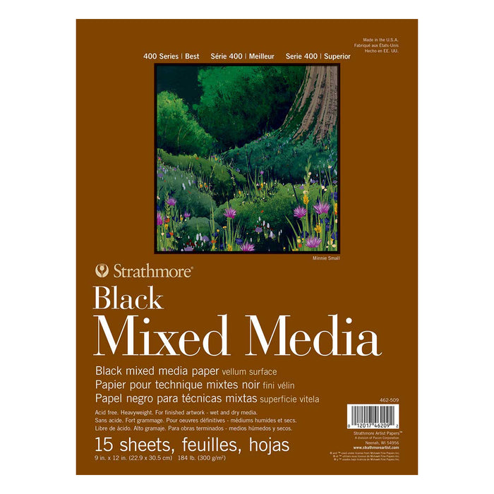 Strathmore 300 Series Mixed Media Pad - 9 x 12, 40 Sheets