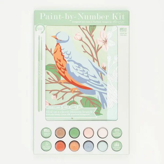 Succulent Stems | Mini Paint-by-Number Kit for Adults — Elle Crée (she  creates)