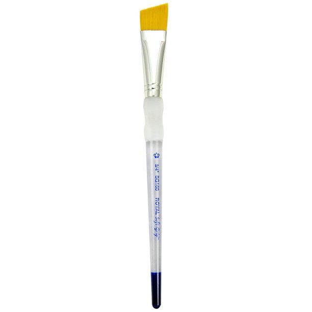Soft - Grip Golden Taklon Brushes - Art Department LLC