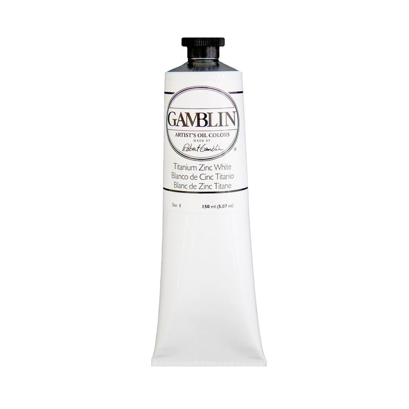 Gamblin Artist's Oil Colors Titanium White 150 ML - Art Department LLC