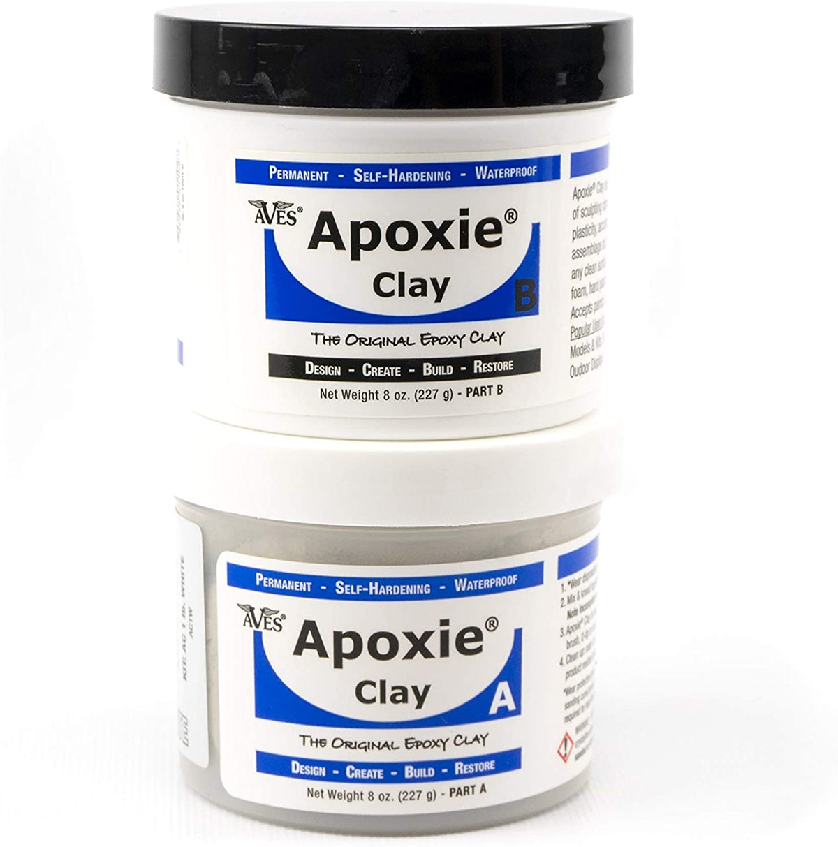 Aves Apoxie Air Dry Clay for Professionals - Self Hardening Modeling Clay, Clay