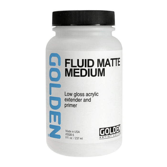 Fluid Matte Medium 8oz | Golden