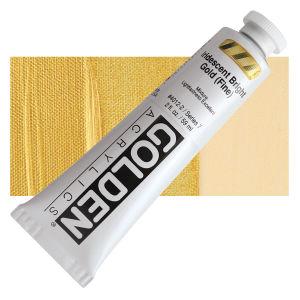 Golden Interference and Iridescent Heavy Body Acrylics 2oz | Golden