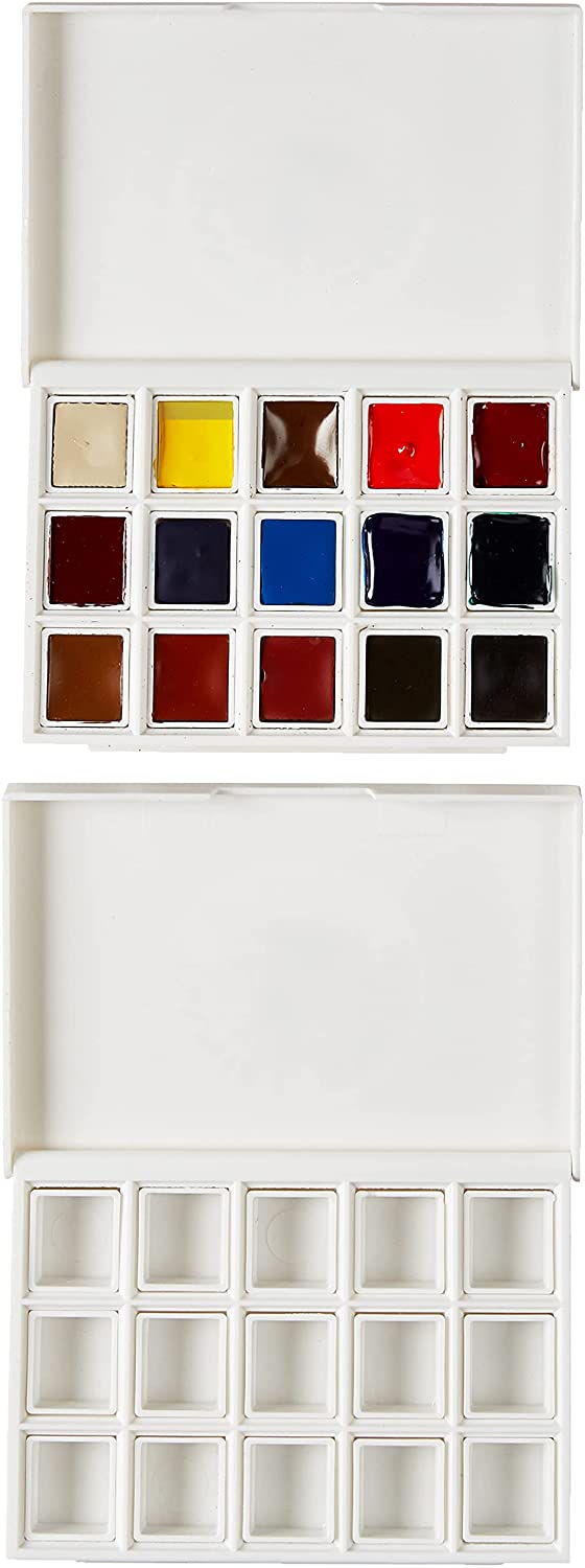 Extra Fine Watercolor Half Pan Sets - Art Department LLC