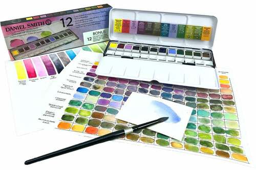 Extra Fine Watercolor Half Pan Sets - Art Department LLC