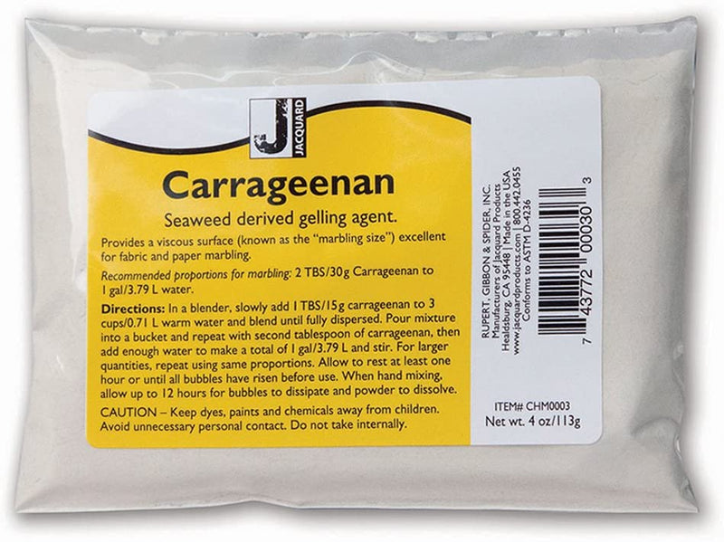Jacquard Carrageenan 4oz - Art Department LLC