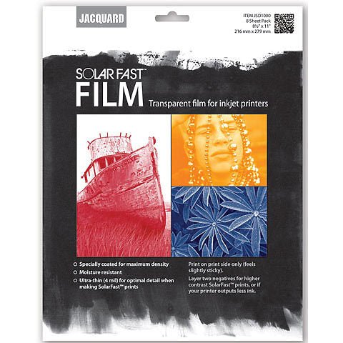 Solar Fast Film, 8 sheet pack - Art Department LLC