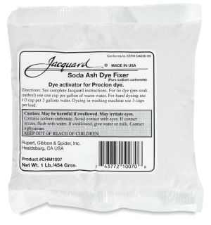 Soda Ash 1lb, Color Fixative for Dyes and Tie Dye - Art Department LLC