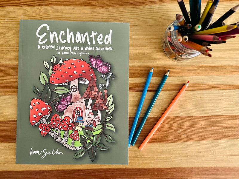 Enchanted Coloring Book - Art Department LLC