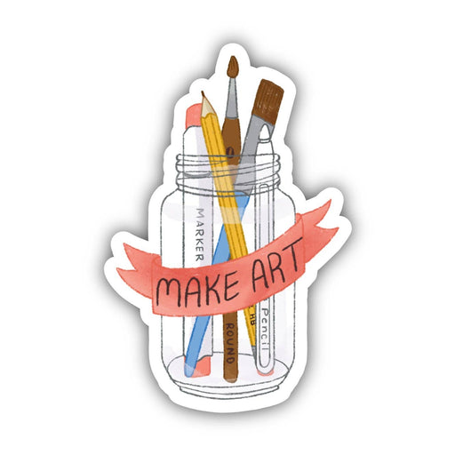 Make Art Sticker | Big Moods