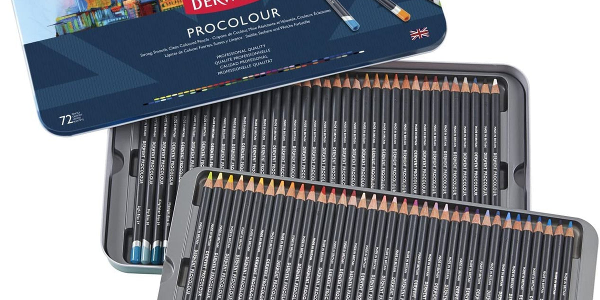Derwent Procolour Pencil Sets, 72-Pencil Tin Set — Art Department LLC