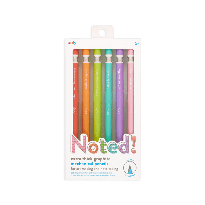 Noted! Extra Thick Mechanical Pencils | Ooly