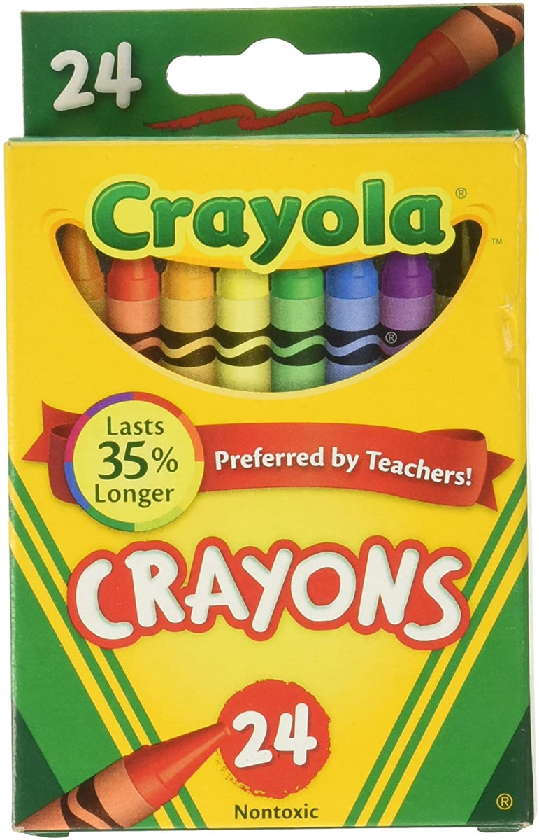 12 Genuine CRAYOLA crayon marker Plastic Box Container Storage