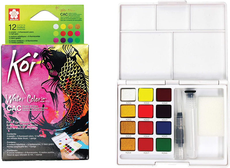 Koi Watercolor Sets - Art Department LLC