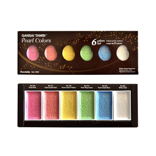 Gansai Tambi 5&6 Color Sets - Art Department LLC