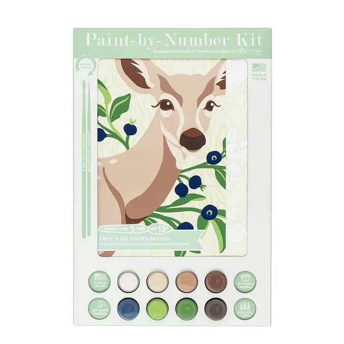 Elle Crée (she creates) Paint-by-Number Kits