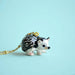 Hand-painted Porcelain Necklace Hedgehog