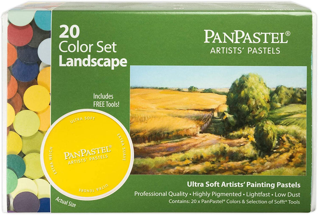 PanPastels Sets, 20-Color Sets, Landscape | PanPastel