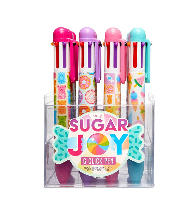 6 Click Pens: Sugar Joy Assorted