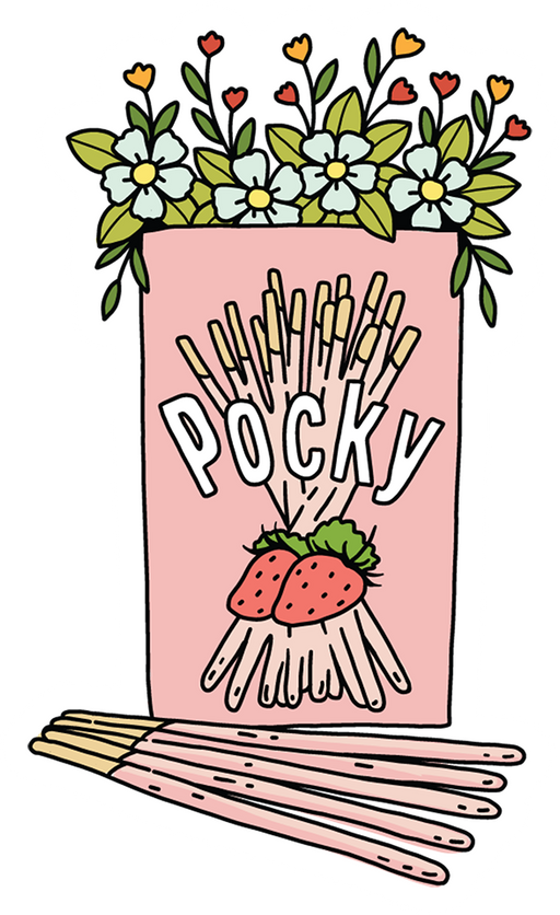 Pocky Sticker