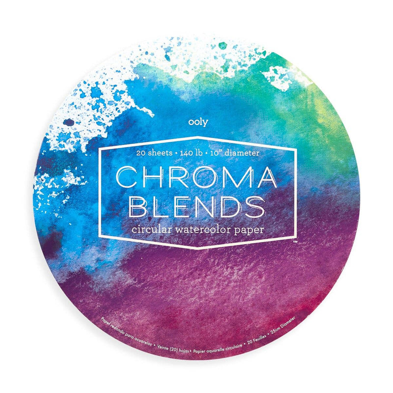 Chroma Blends Circular Watercolor Paper Pad - Art Department LLC