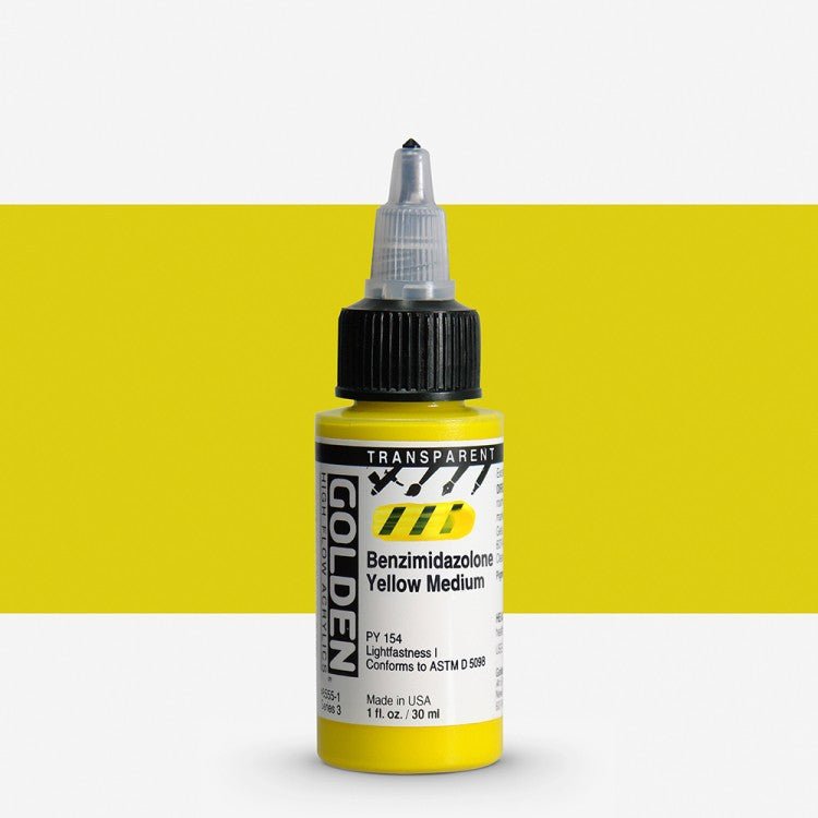 Golden High Flow Acrylics 1oz - Art Department LLC
