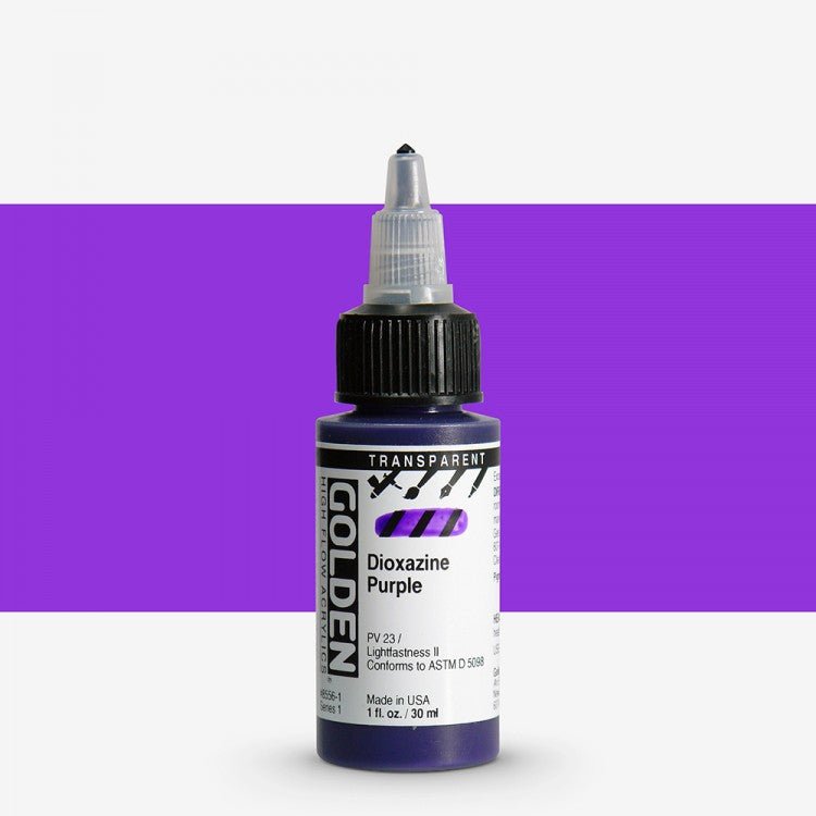 Golden High Flow Acrylics 1oz - Art Department LLC