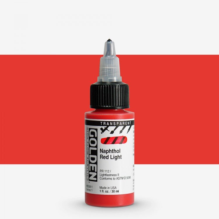 Golden High Flow Acrylics 1oz - Art Department LLC