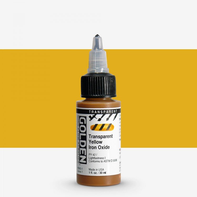 Golden High Flow Acrylics 1oz - Art Department LLC