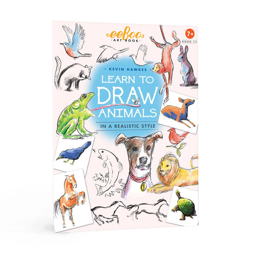 Learn to Draw Animals in a Realistic Style Book