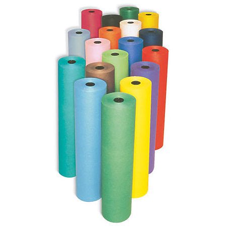 Art Kraft Paper by the Yard 4’ Assorted Colors - Art Department LLC