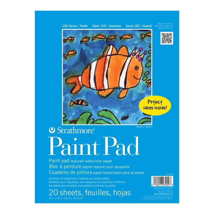 Strathmore Kids Painting Pad 9X12 20 Sheets | Strathmore