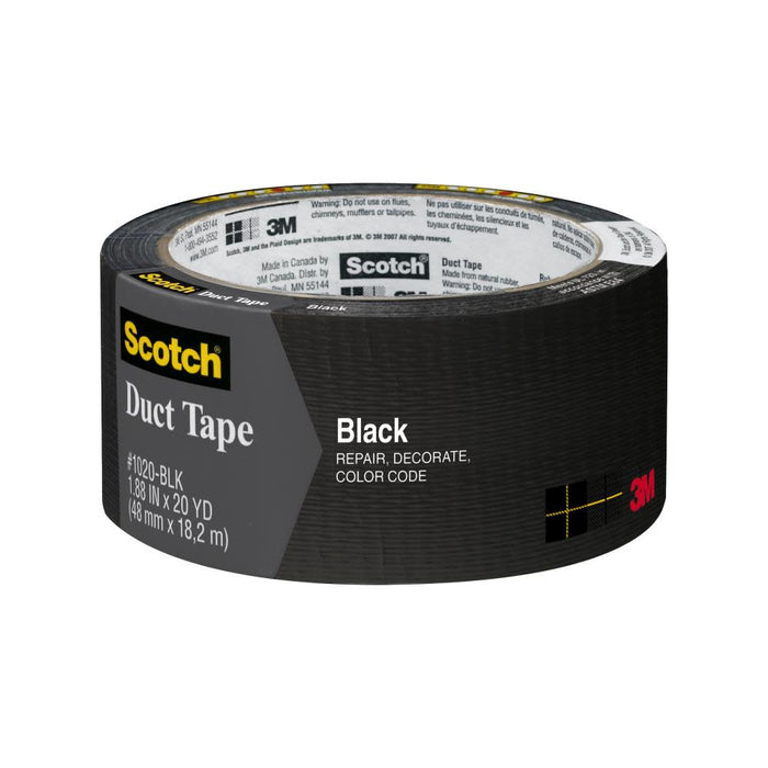 Scotch Colored Duct Tape, Black