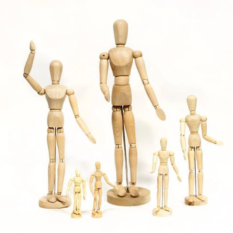 Wooden Manikins - Art Department LLC