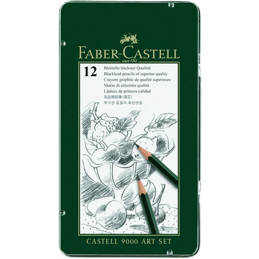Faber-Castell 9000 12 Art Pencil Tin Set | Faber-Castell