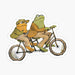 Frog and Toad Sticker | Katew-f