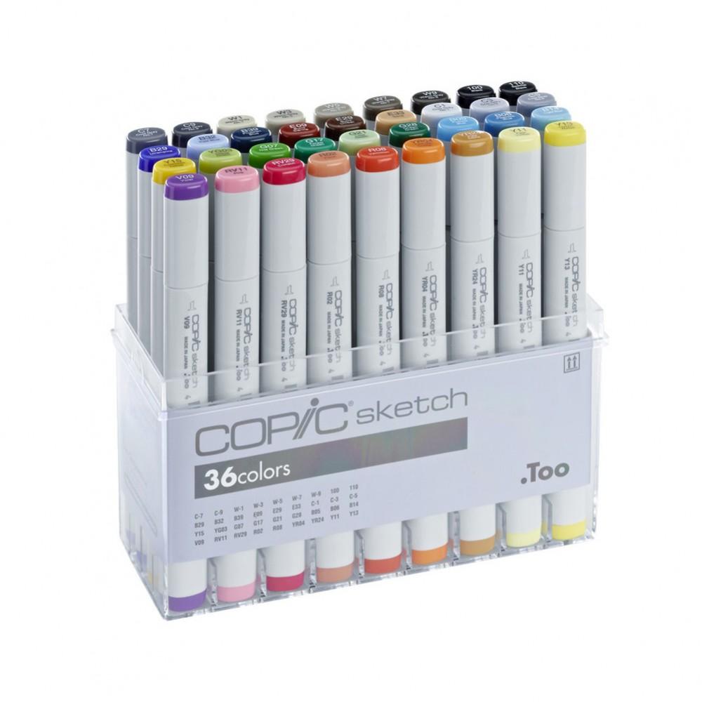 Copic Markers: Black 100 versus Special Black 110. What's the