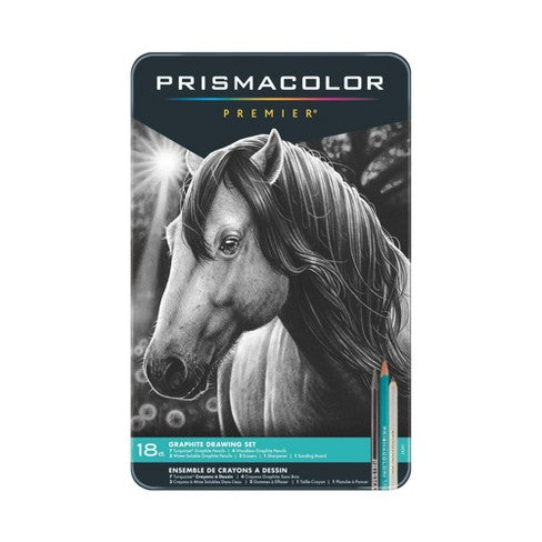Prismacolor Premier Graphite Drawing Set, 18 count