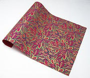 Black Ink Handmade Screenprinted Decorative Paper - Art Department LLC