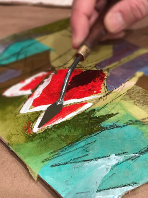 Palette knife Painting with Acrylic with Cynthia Herron | Cynthia Herron