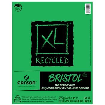 Canson XL Recycled Bristol - 25 Sheet Pad - 11"X14" | Canson