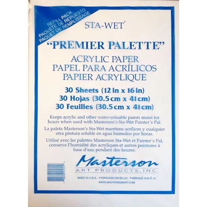 Masterson Sta - Wet Premiere Palette and Accessories 12 x 16 x 1.75 inches - Art Department LLC