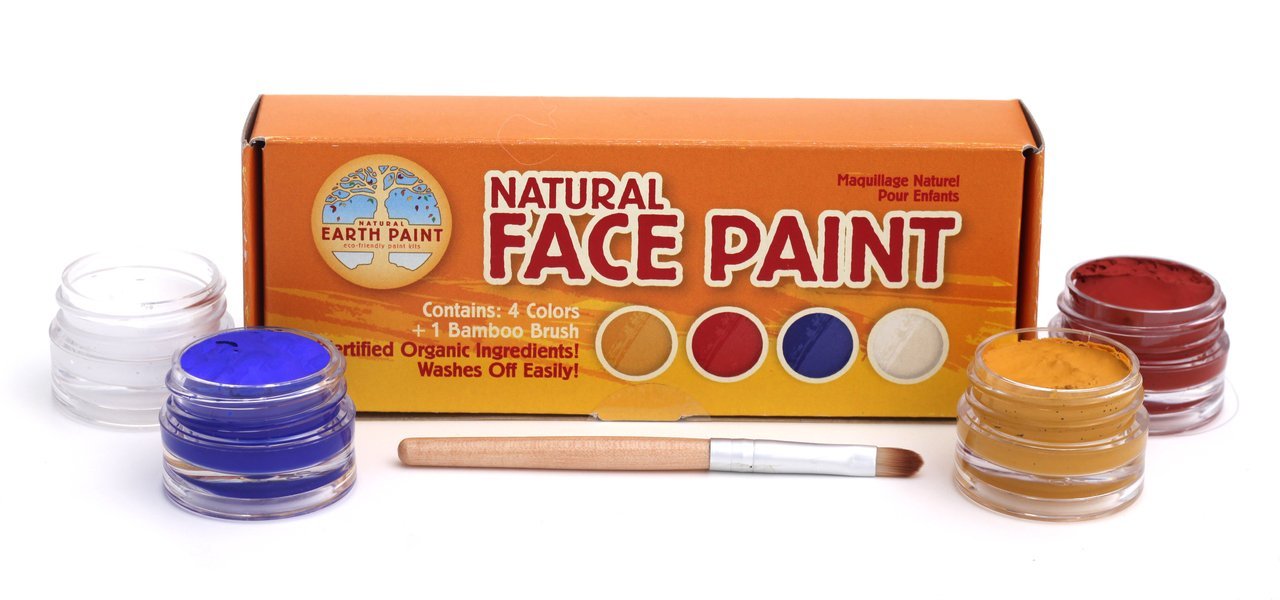 Natural Earth Paint, Natural Face Paint Kit Mini | Natural Earth Paint