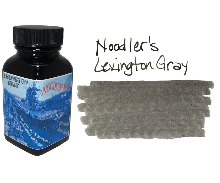 Noodlers Ink 3oz Bulletproof Lexington Grey - Wet Paint Artists
