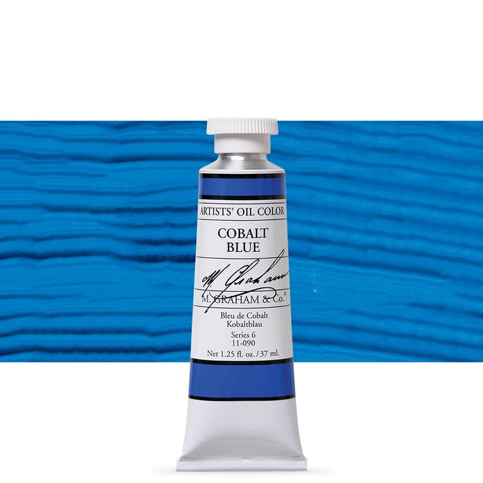 cobalt blue oil paint