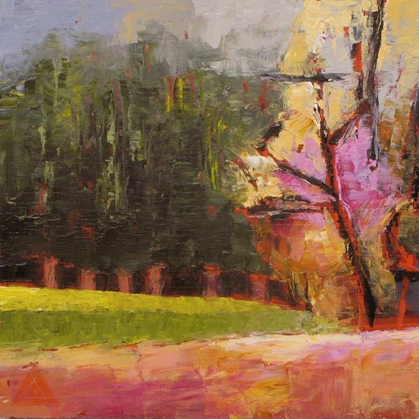 Palette knife Painting with Acrylic with Cynthia Herron | Cynthia Herron
